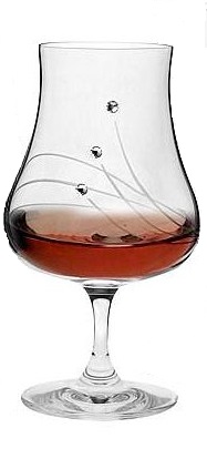 VÝPREDAJ Celebration Crystals Classic poháre na rum 220 ml