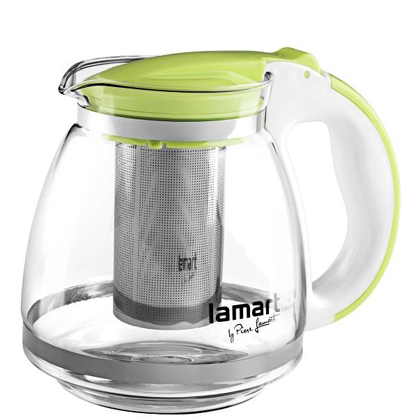 Lamart Čajová kanvica verre 1,5 l Farba: Zelená