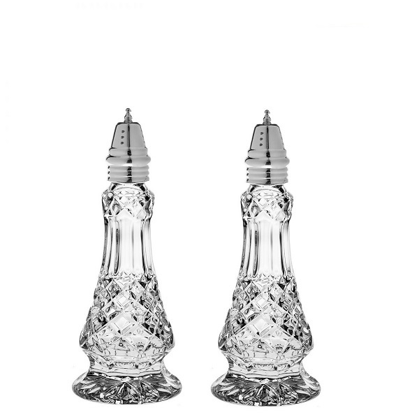 Crystal Bohemia DIAMOND soľnička a korenička 155 mm, 2 ks