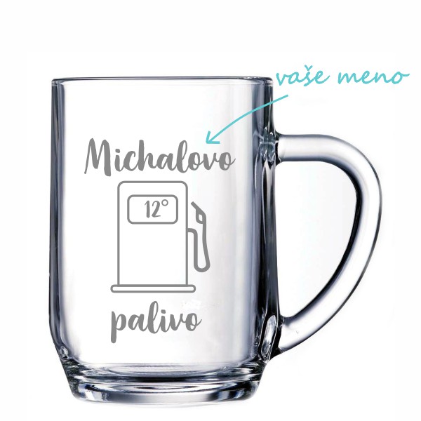 Pieskovaný polliter na pivo Michalovo palivo