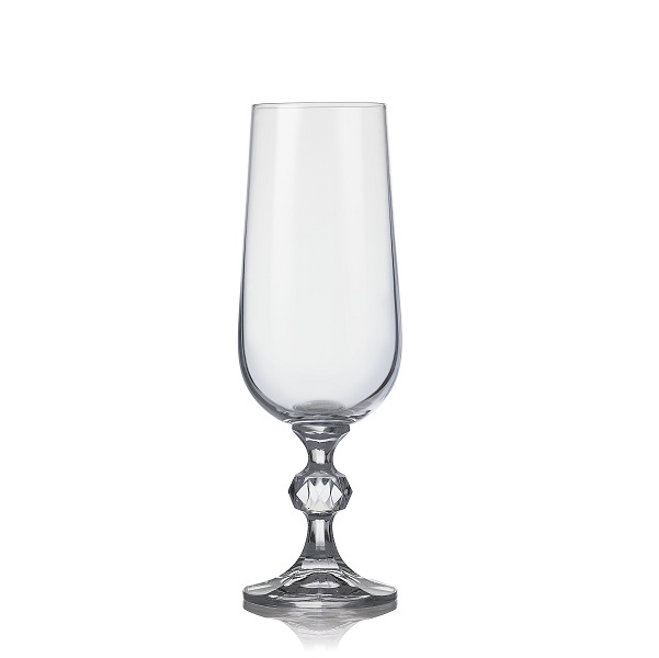 VÝPREDAJ Crystalex Poháre na šumivé víno CLAUDIA 180 ml, 1 ks