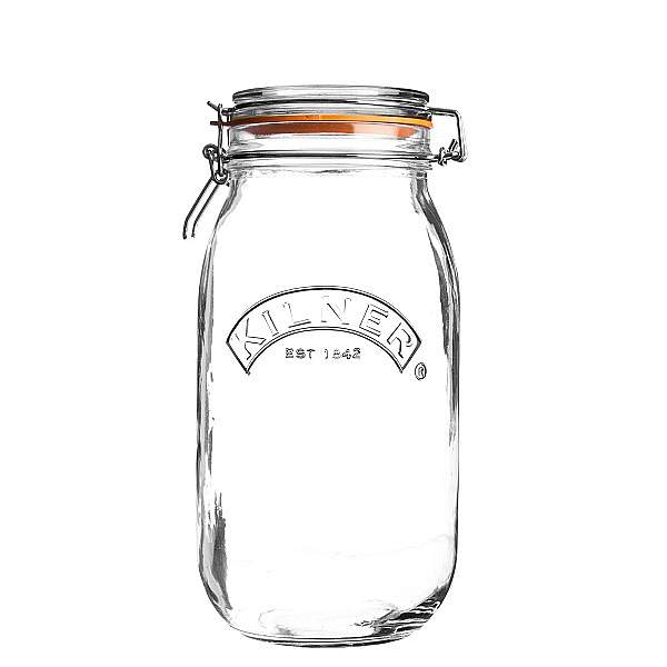 Kilner ROUND JAR poháre s klipom 3 l