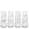crystalex sklenice na prosecco meadow 4 ks