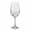 Crystalex křišťálové sklenice na bílé víno Turbulence 350 ml 2 ks