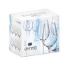 Crystalex dekorovane Sklenice na víno VIOLA ELEMENTS 450 ml, 6 ks krabice
