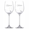 sklenice na vino k vyroci diamante romance 1