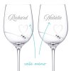 sklenice na vino k vyroci diamante romance sk