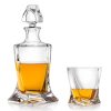 Crystalite Bohemia Quadro whisky set