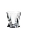 crystalite bohemia sklenice na whisky quadro 340 ml