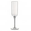 Luigi Bormioli Bach designove pevne kristalove sklenice na sekt sampanske sumive víno 210 ml 4 ks
