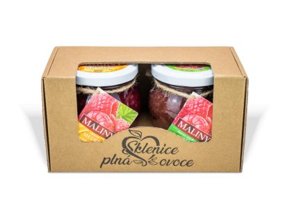 Gift Pack of 2 Jams Sweetened with Honey and Stevia – 410g