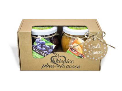 2 krabička se stévií Veselé Vánoce