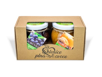 Gift Set of 2 Stevia-Sweetened Jams – 400g