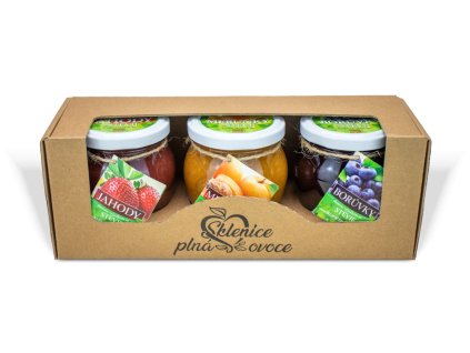 Gift Pack of 3 Jams Sweetened with Stevia – 600g