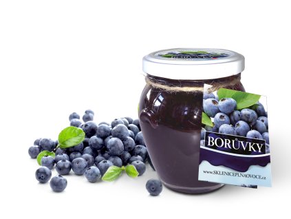 džem cukr boruvky