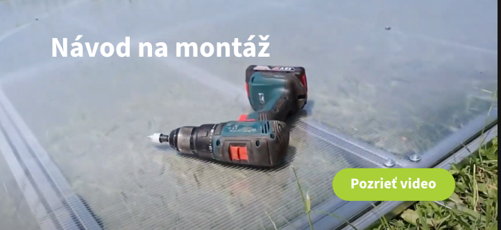 Montáž skleníka návoda