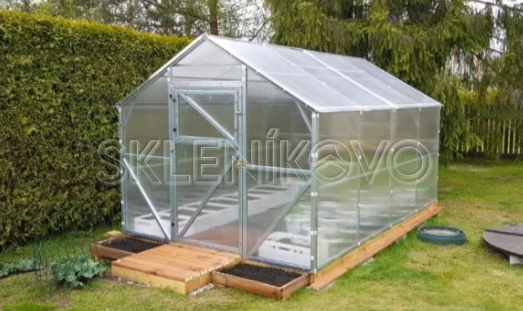 Polykarbonátový skleník CLASSIC 2,5 m do záhrady