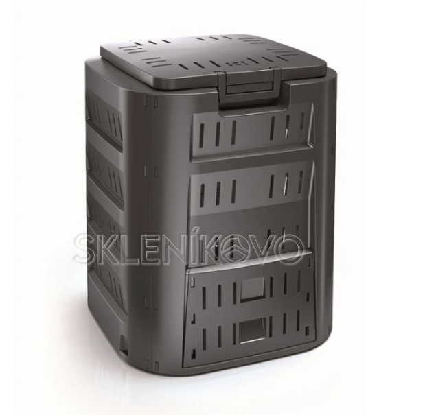 Záhradný kompostér COMPOGREEN čierny 220l