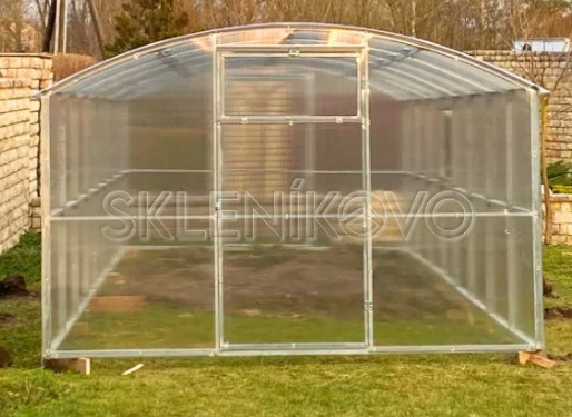 Polykarbonátový skleník GERA PLUS šírka 3m profil 40x20mm - umiestnenie