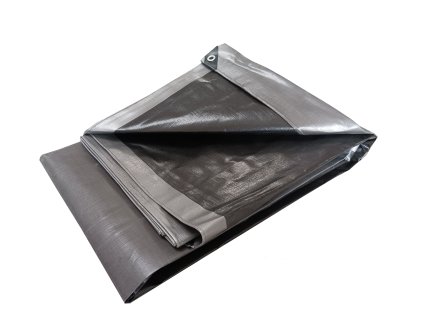 KRYCIA PLACHTA 2x3m (260g/m2) STRIEBORNO - ČIERNA