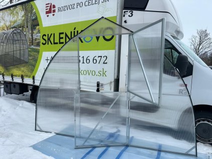 Polykarbonátový skleník KVAPKA 3,10 m NOVINKA