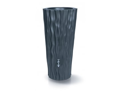 Plastový sud na vodu ALANA antracit 160l