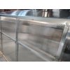Polykarbonátový skleník k stene šírka 1,5m profil 40x40mm konštrukcia
