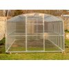 Polykarbonátový skleník GERA PLUS šírka 3m profil 40x20mm