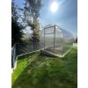 Polykarbonátový skleník TUNEL-COMPACT 2m v záhrade