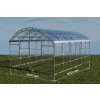 Skleník AGRO 4 TANDEM ROVNOSTENNÝ