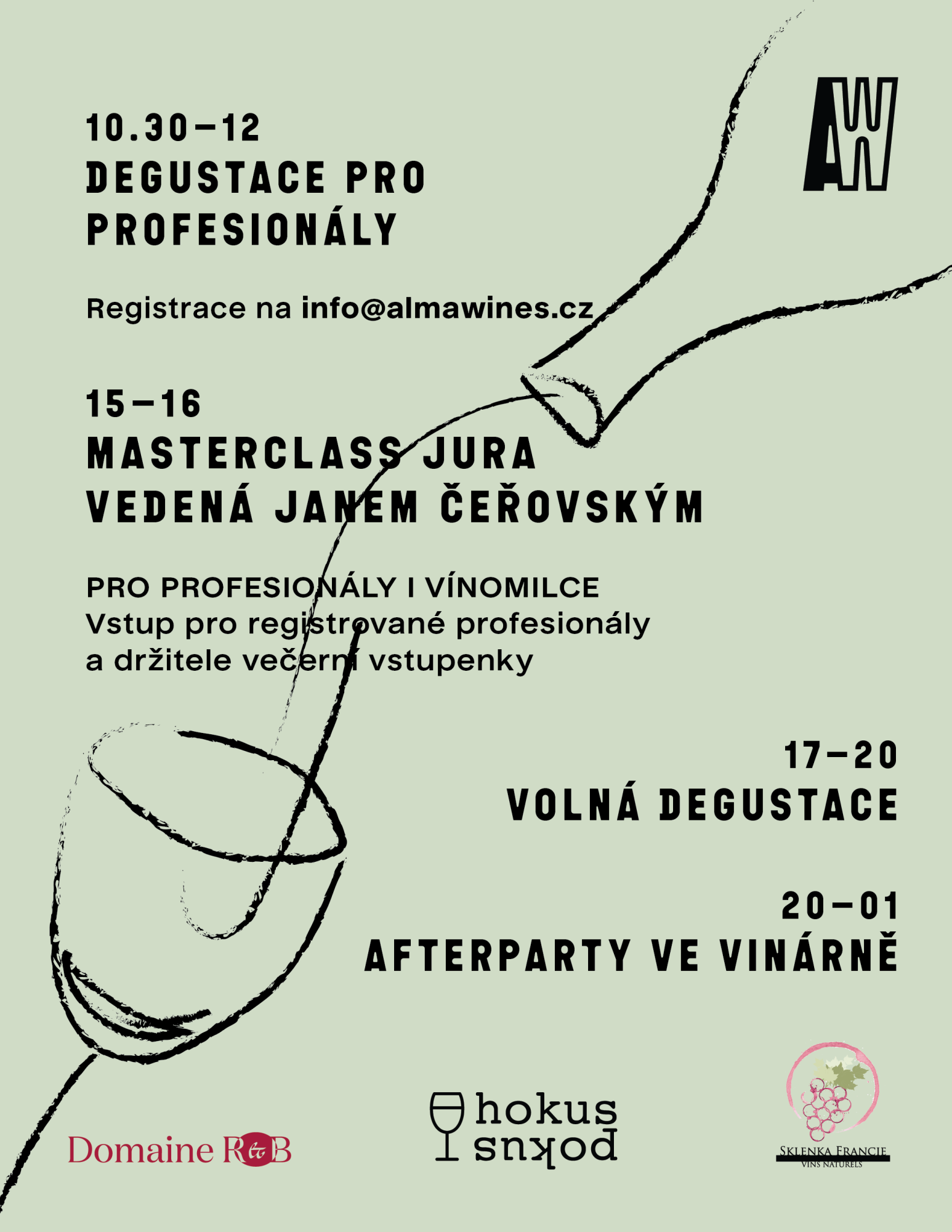 PÁT 20.6. WINE JAM : JURA - ALMA PRAGUE
