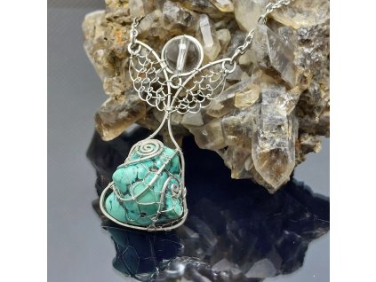 Anděl v tyrkysovém hávu