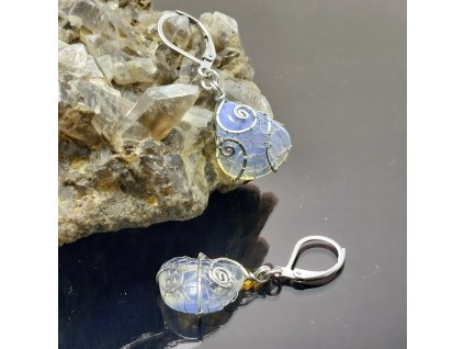 Divočina: náušnice opalit