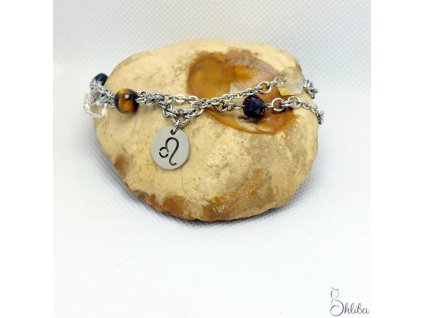 náramek znamení zvěrokruhu: Lev