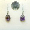 Divočina: náušnice ametyst