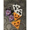 Halloweenské náušnice z