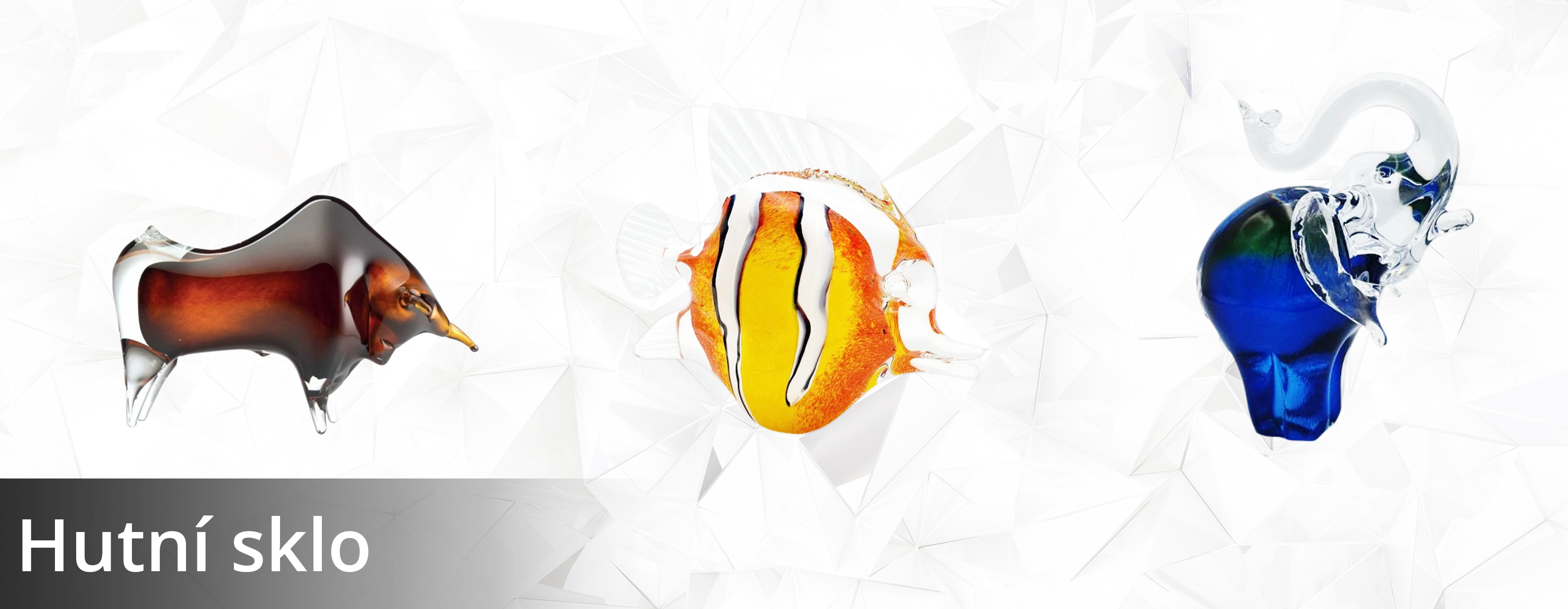 Hutní sklo ruční výroba