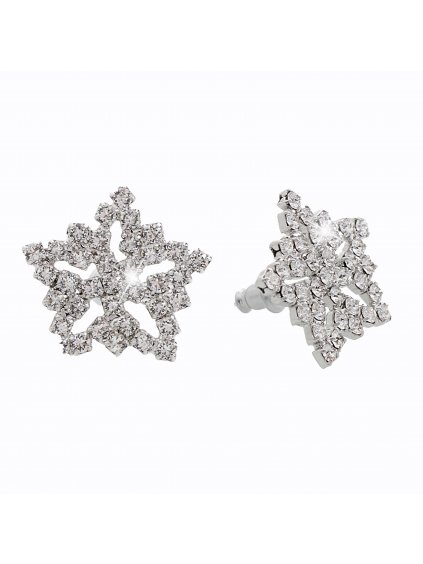 Náušnice Sněhová vločka Swarovski® Crystal 61400528cr (1)