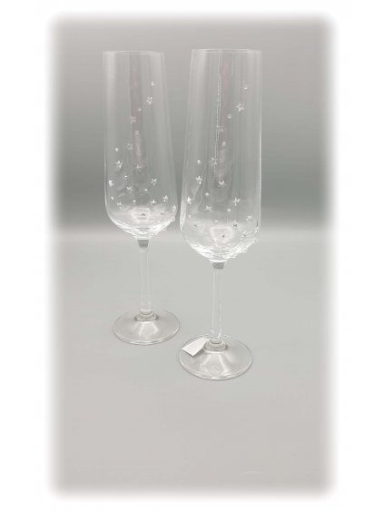 10250 Křišťálové skleničky s hvězdným vírem Swarovski® Crystal