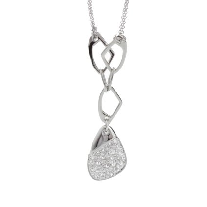 J61300474crOcelový náhrdelník Specific 3 s kameny Swarovski® Crystal
