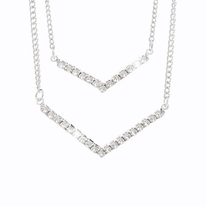 j61300300cr Náhrdelník s kameny Swarovski® Crystal