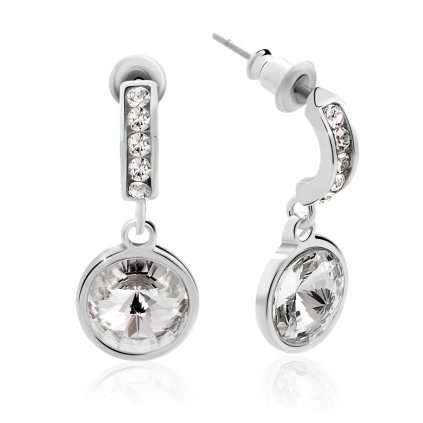 J61400197cr Náušnice s kameny Swarovski® Specific crystal