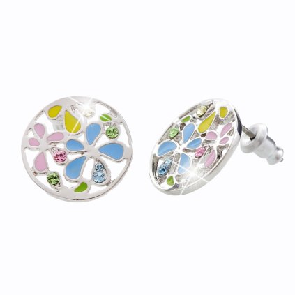 j61400285multi Náušnice s kameny Swarovski®