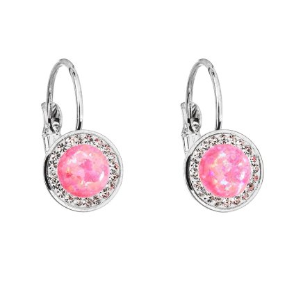 Náušnice s opálem swarovski rosaF932997ro