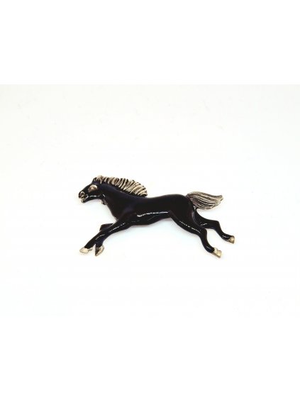 J81600499blBrož Kůň běžící černý