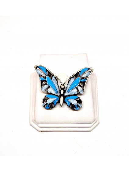 J81600515blueBrož Motýl modrý I.Brož Motýl modrý I.