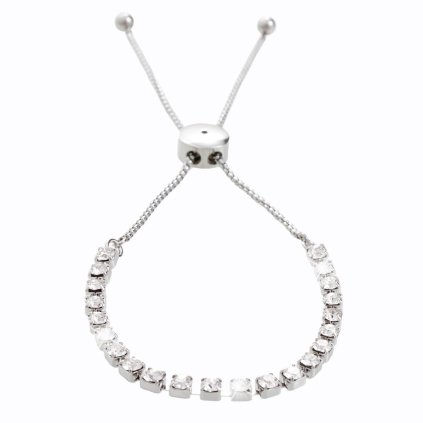 J61500345CR Náramek Strass s kameny Swarovski® Crystal