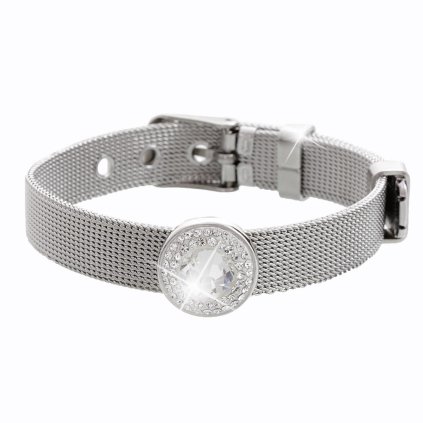 J61500395CR Náramek  Pásek s kolečkem s kameny Swarovski® Crystal