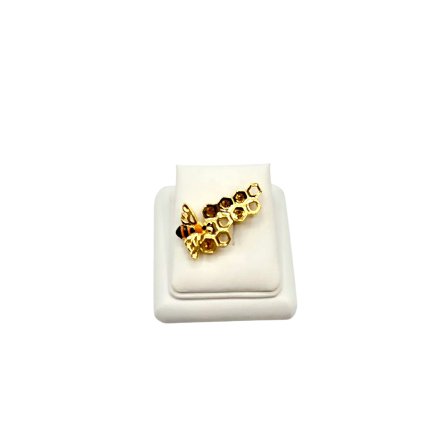 Brož Plástev medu a včelka J81600662g