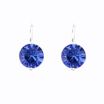 J11401079SAP Stříbrné náušnice Swarovski® Šaton